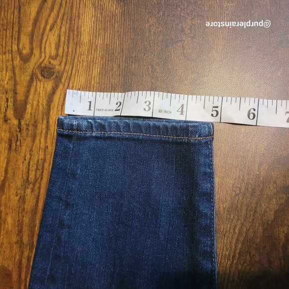 Madewell Jeans Size 28 High Riser Skinny Davis Wash B7131 Stretch Denim - Picture 10 of 11